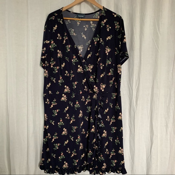 MODCLOTH | Chance Encounter Faux Wrap Dress - Picture 3 of 8
